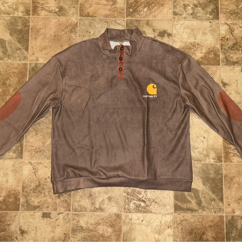 Carhartt Brown Pullover Sweatshirt
